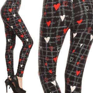 OS Leggings - Wicked Soft PLAID You Love Me